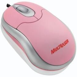 Mini Mouse Anatomic Emborrachado Usb - Multilaser